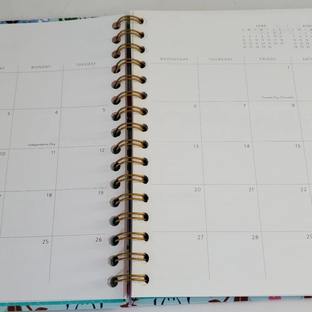 Clementine 2022/2023 Planner July 2022-June 2023 Insect Themed Hardcover Spiral